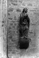 Statue de Saint Pierre, église paroissiale Saint-Pierre, Saint-Paul (Caulnes)