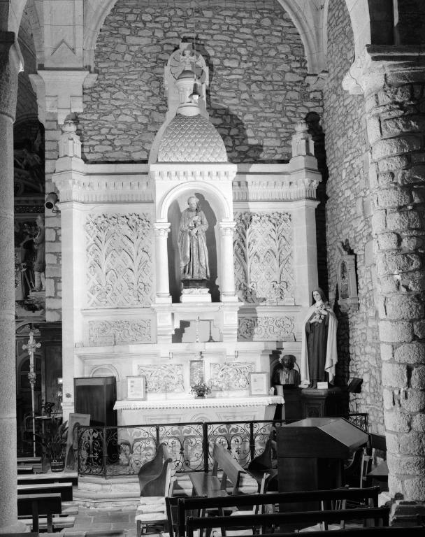 Autel, retable (retable à niche, retable à ailes), église paroissiale Saint-Pierre (Baden)