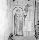 Statue (d'applique, grandeur nature) : Vierge à l'Enfant dite Notre-Dame de Bonne Nouvelle, chapelle Notre-Dame-de-Bonne-Nouvelle (Cast)