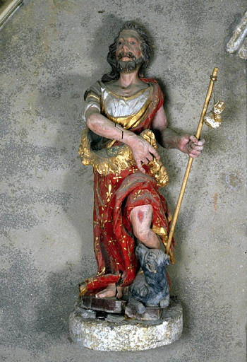 Statue de saint Roch