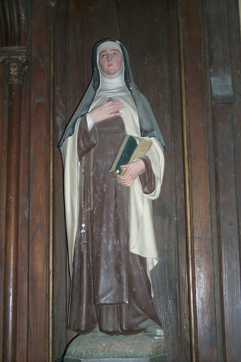 Statue : sainte Thérèse d'Avila