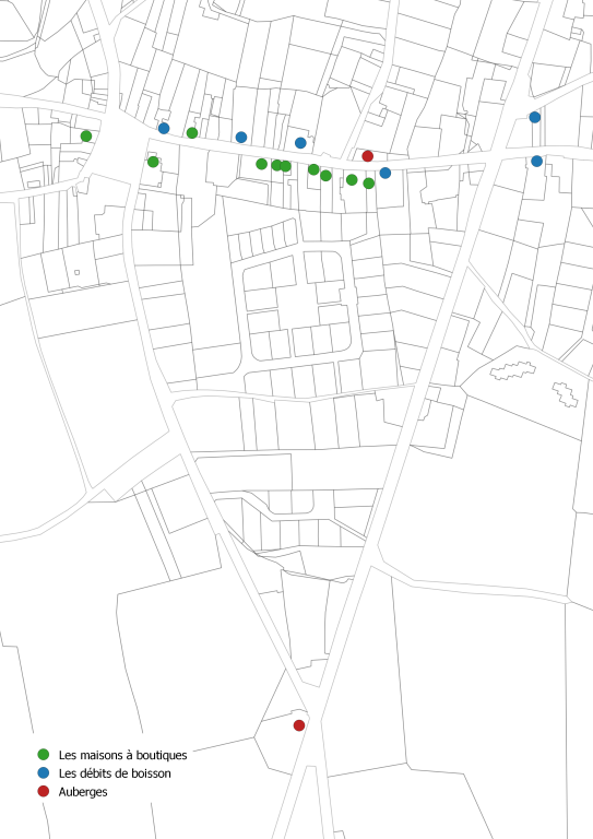 Les magasins de commerce de la commune du Sel-de-Bretagne