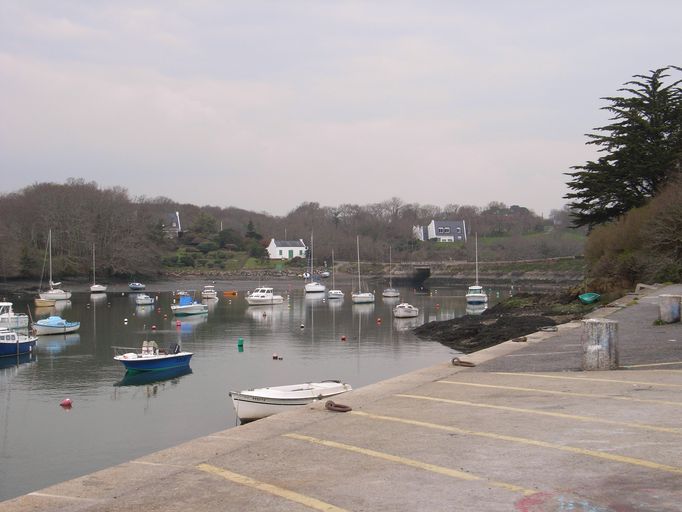 Digue-route dite Le Pont Du, Doëlan (Clohars-Carnoët)