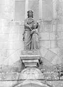 Groupe sculpté : Éducation de la Vierge, église Sainte-Zéphirine (Tréal)