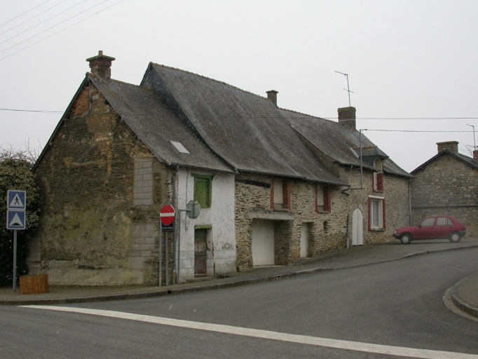 Alignement de maisons, 16 rue Théodore Botrel (Servon-sur-Vilaine)