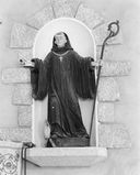 Statue : Saint Gildas, chapelle Saint-Gildas (Guégon)