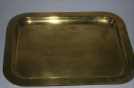 Ensemble de 2 plateaux de communion