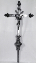 Croix de procession, église paroissiale Saint-Médard (Billé)