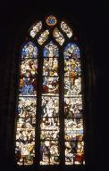 Verrière : Passion, église paroissiale Saint-Ouen (Quéménéven)