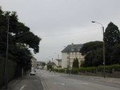 Ancienne route impériale, puis route nationale n°24 de Paris à Lorient, puis chemin vicinal n°23, actuellement boulevard Marbeuf (Rennes)