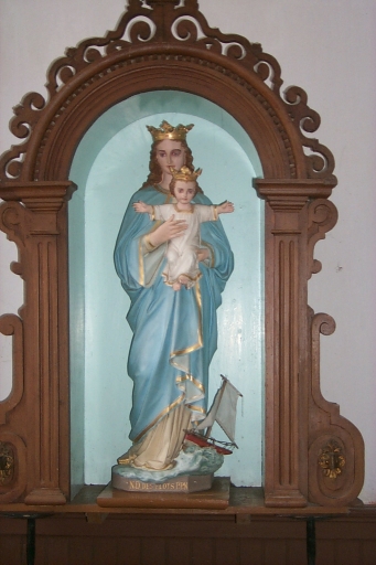 Statue : Vierge à l'Enfant, dite Notre-Dame des Flots