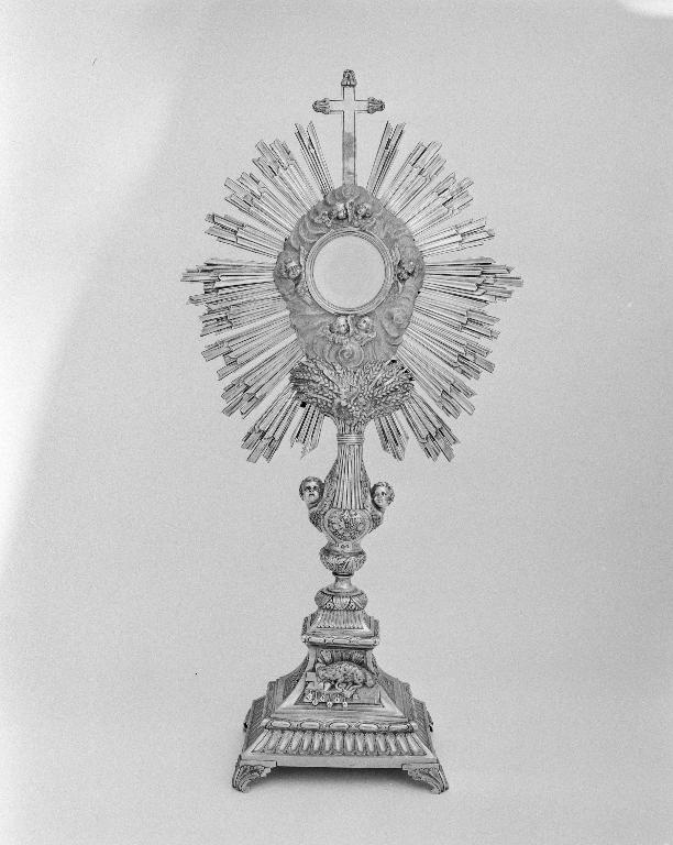 Ostensoir 1, basilique Notre-Dame-du-Roncier (Josselin)