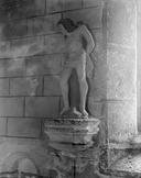 Statue (d'applique, petite nature) : saint Sébastien, chapelle Saint-Demet (Plozévet)